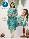 Morni 3 By Kaya Chanderi Foil Printed Kurti With Bottom Dupatta Wholesale Market In Surat